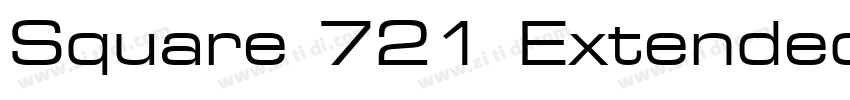 Square 721 Extended字体转换